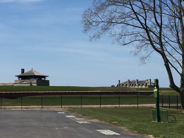 at The Old Fort Niagara in New York
