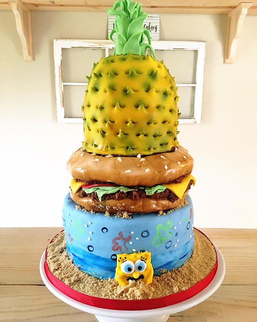 Spongebob Cake by The Farmhouse Cakery