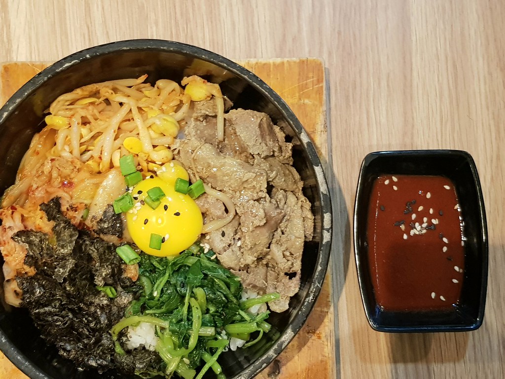 韩式腌制牛肉飯 Marinated Beef Bap rm$17.90 @ Seoul Garden Hot Pot Main Place USJ21