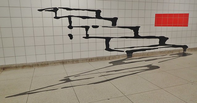 Art at TTC Bayview Subway Station, Toronto, ON