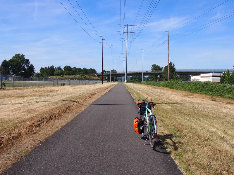 Interurban Trail: It sure was hot and dry!
