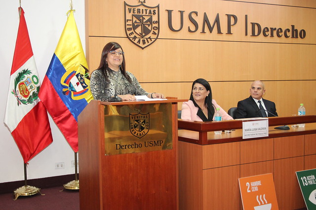 Facultad de Derecho de la USMP desarrolló la IV Jornada de la Escuela Internacional de Derecho para alumnos de la Universidad Libre de Colombia