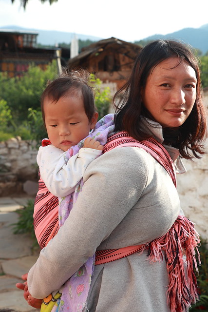 Mother and Son, Paro, Bhutan 2019