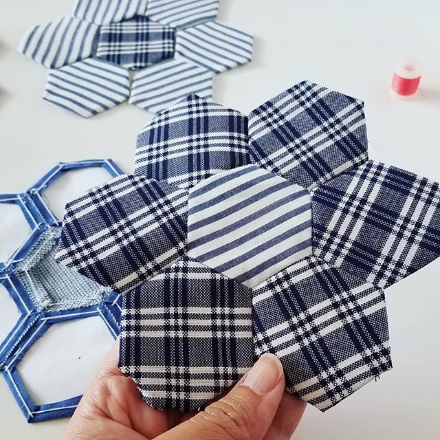 experimenting with English Paper Piecing