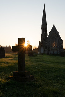 Windsor Cemetery sunrise