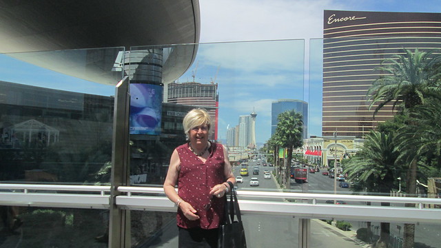 Walking around in Vegas