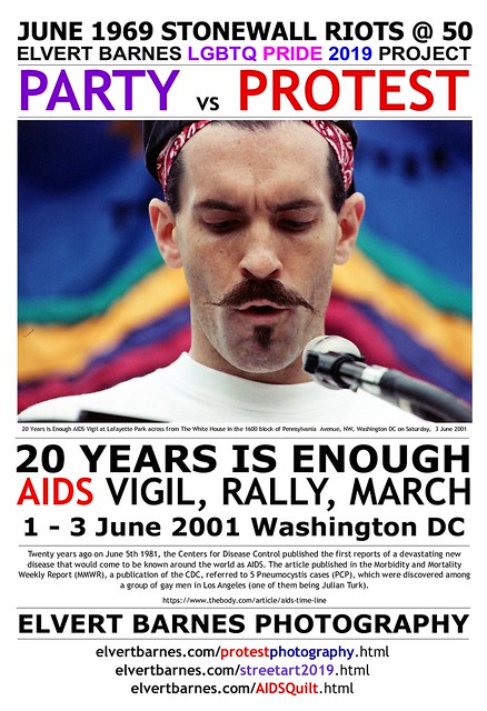 Pride.PartyVsProtest.20YearsAIDSVigil.WDC.June2001.Poster1