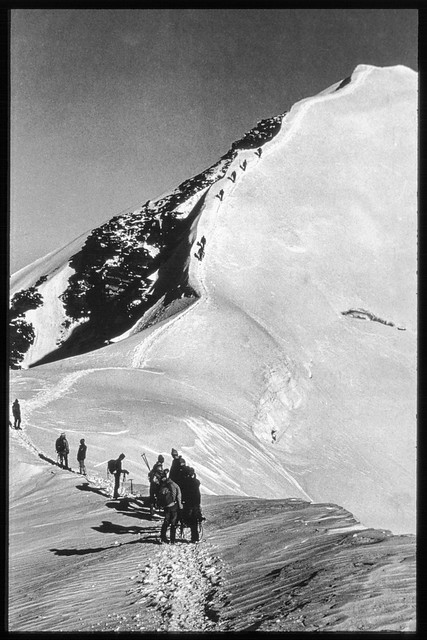 l'ultimo strappo alla cima del Castore