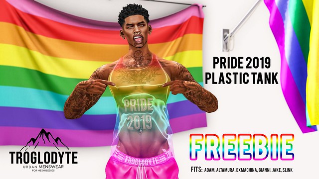 TROGLODYTE - Pride 2019 Plastic Tank