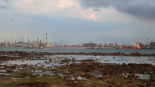 Reclamation at Jurong Island from Cyrene, June 2019
