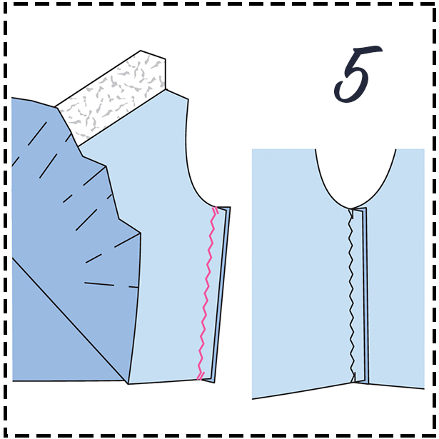 Jersey Dress Step 5