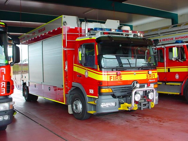 QFRS Fire & Rescue | Cairns 711L - Technical Rescue | Fleet 908 Mercedes Benz Atego 1628