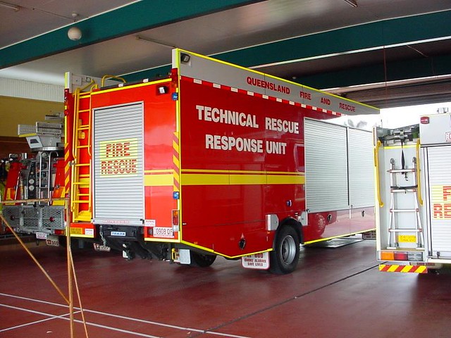 QFES Fire & Rescue | Cairns 711L Technical Rescue | Fleet 908 Mercedes Benz Atego 1628