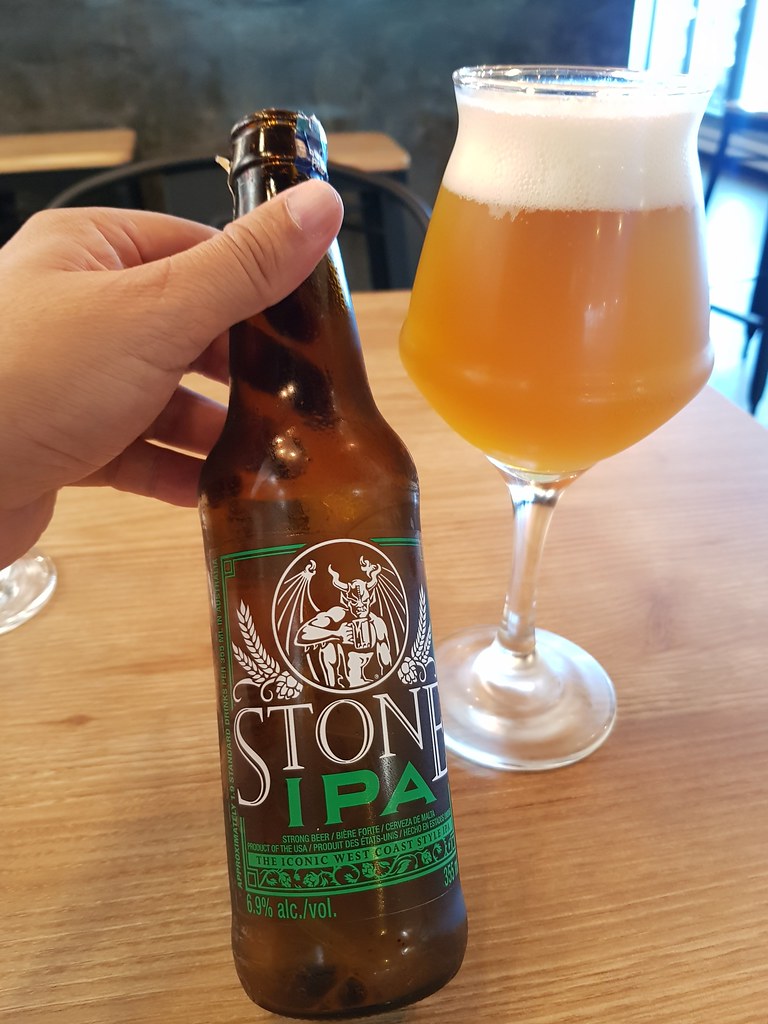 Stone IPA 6.9%ABV rm$30 @ Farmer's Bar Puchong Bandar Puteri