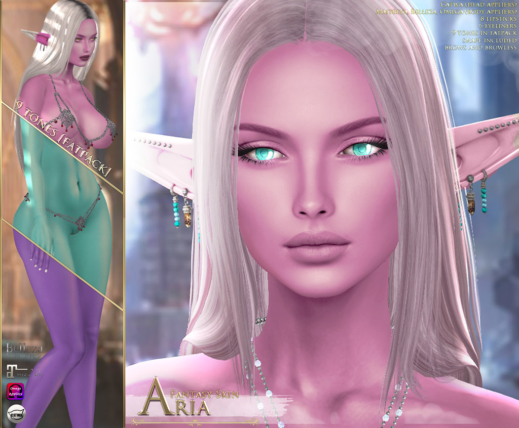 -Elemental- 'Aria' Fantasy Skin Advert - TeleportHub.com Live!