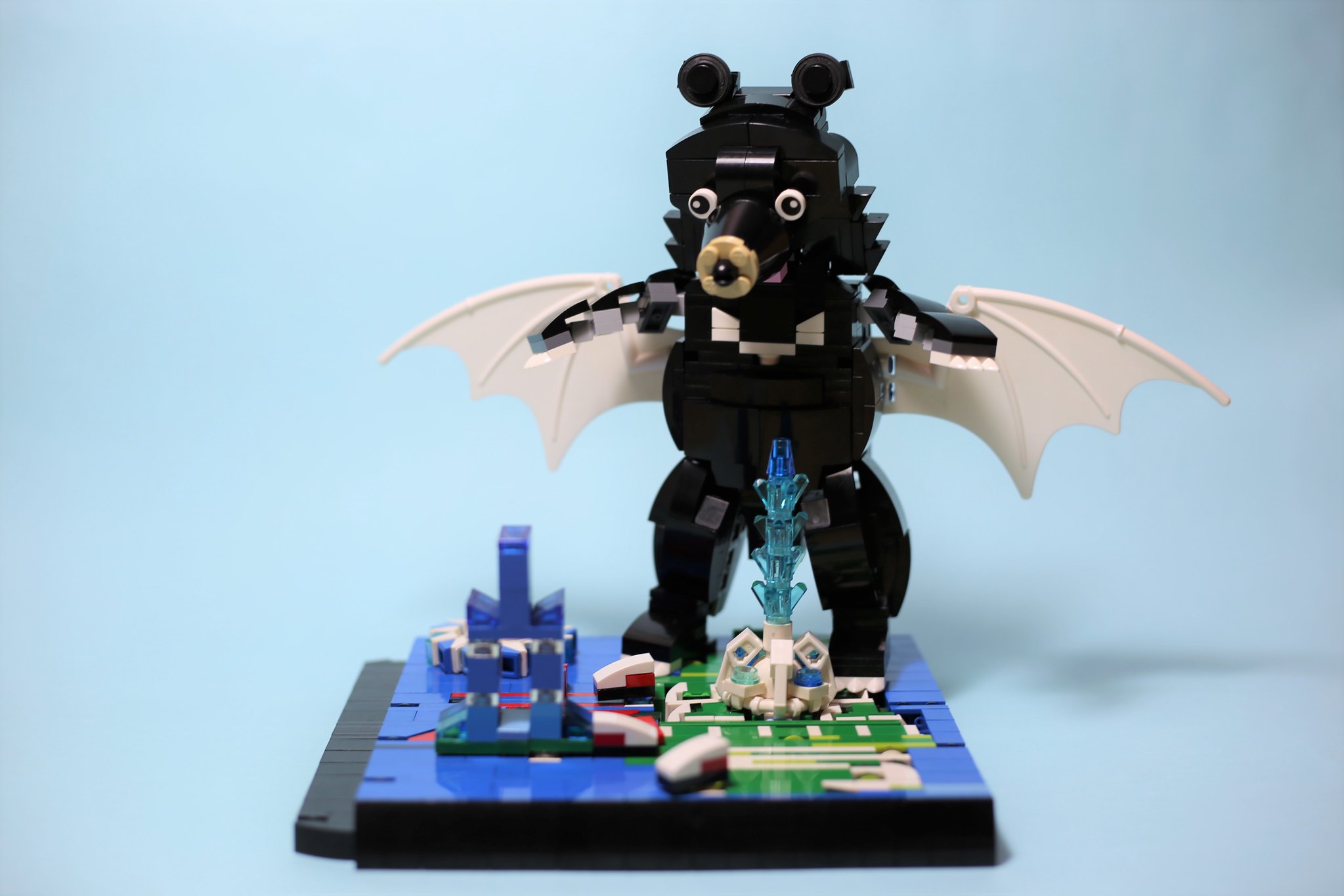 【MOC分享】台灣黑熊 Formosan black bear