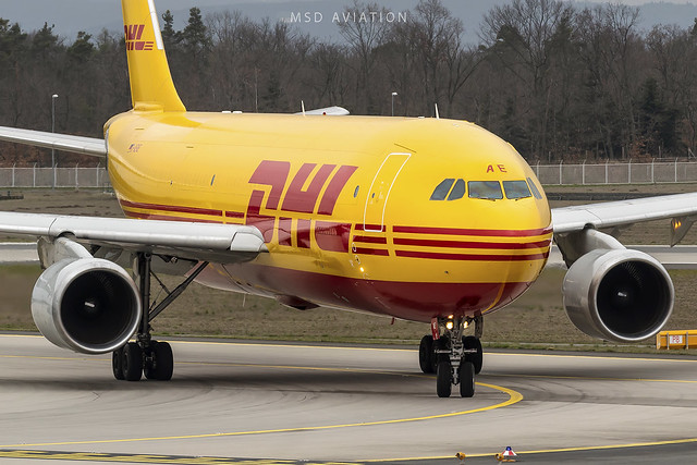 Airbus A300-622RF D-AEAE DHL (EAT Leipzig) @ FRA/EDDF