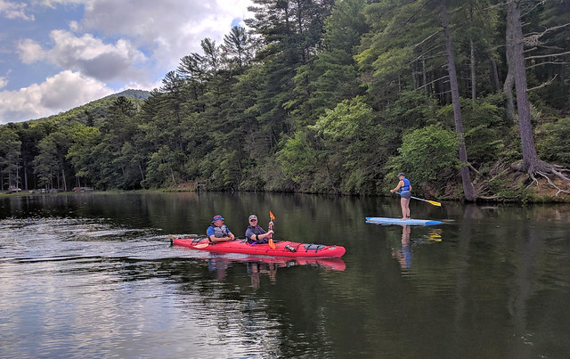 Grab a paddle and hit the water at Douthat State Park, Va