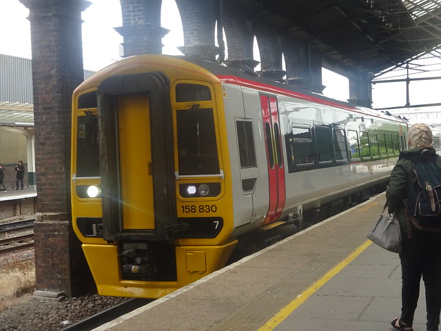 Transport for Wales Train 158 830 - Chester