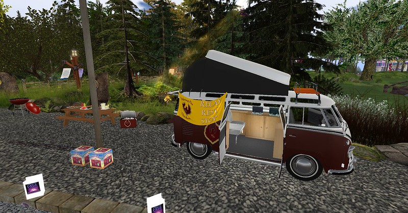 Fighting Fire Chickens 2019 RFL in SL Campsite
