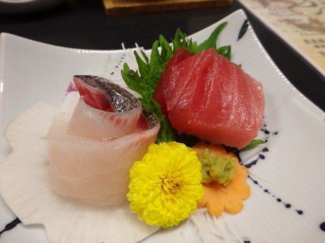 Sashimi @KItakamigawa Restaurant, Kitakami, Japan