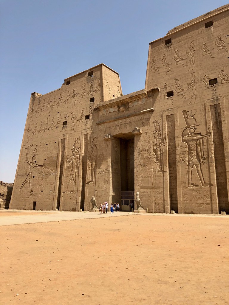 Pylon, Temple of Horus at Edfu, Edfu, AG, EGY | The Temple o… | Flickr