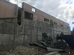 Destruction du vieux cinéma de Puteaux