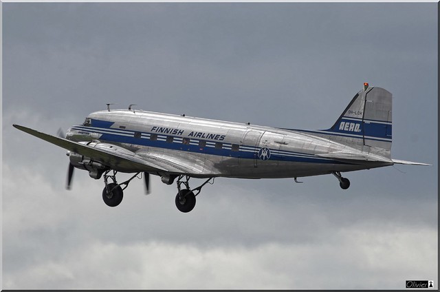 DC-3A, Finnish Airlines, OH-LCH