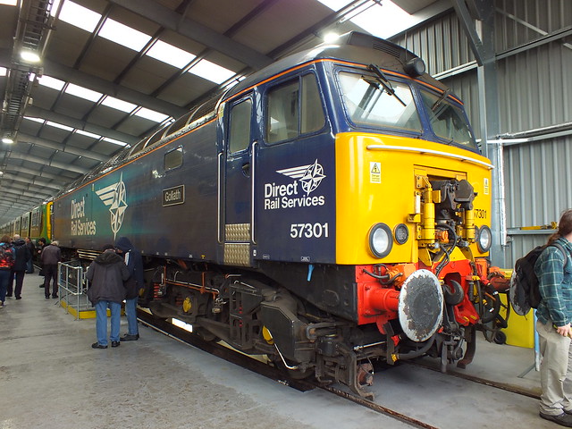 57301 at the Crewe All Change Open Day