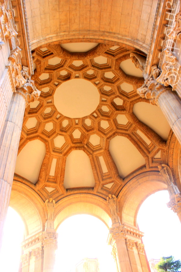 Ceiling Detail, Palace of Fine Arts, San Francisco