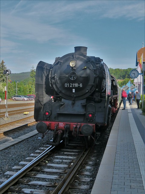 Pfingst-Dampf Bahnhof Königstein/Ts.