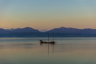 Early Morning on Lake Geneva
