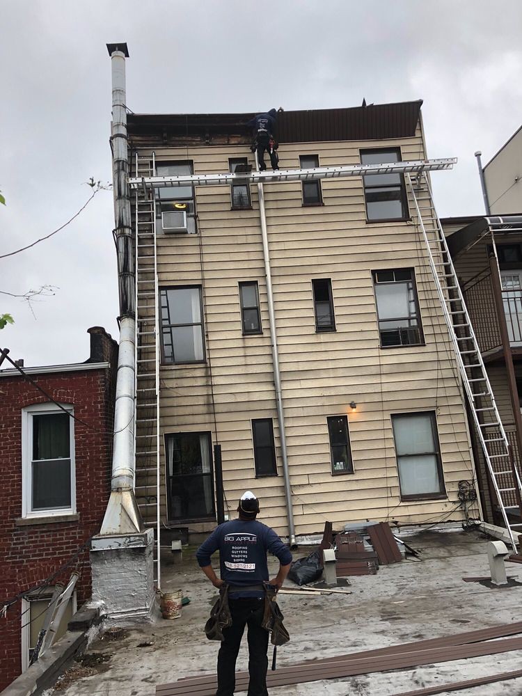Gutter replacement in Astoria NY by Big Apple Renovators