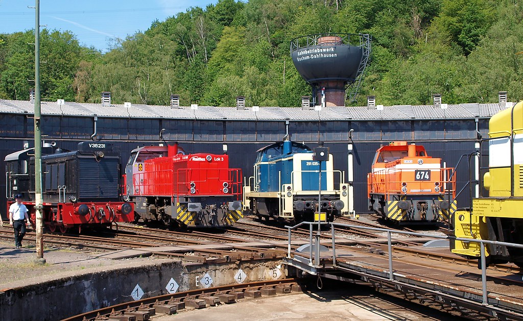 Diesellocs in Bochum-Dahlhausen