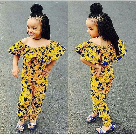 The Newest 2019 Latest Ankara Styles for Kids - Hairstyles 2u