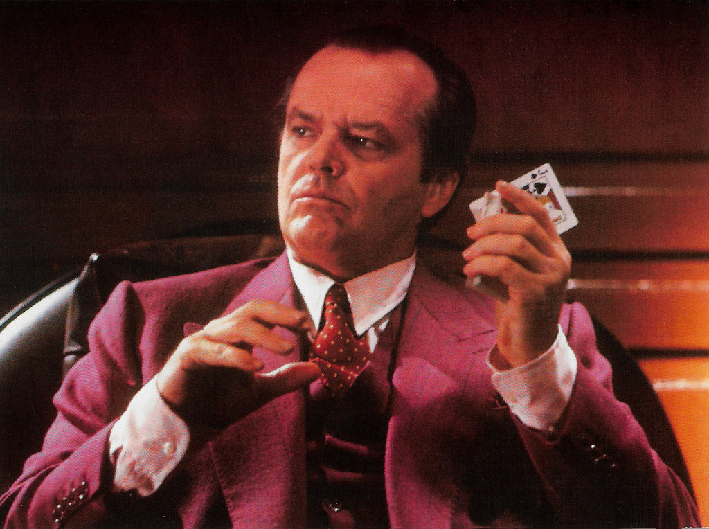 Jack Nicholson in Batman (1989) | British postcard by Athena… | Flickr