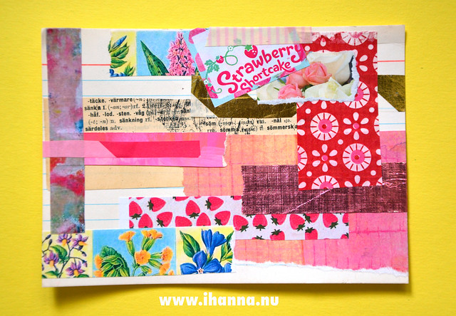 ICAD day 6 - Sweden's National Day index card by iHanna #icad2019