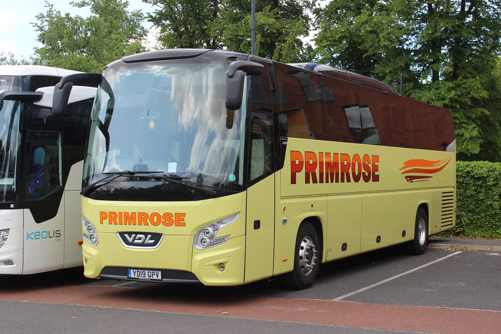 Primrose Coaches of Hexham YD19GPV