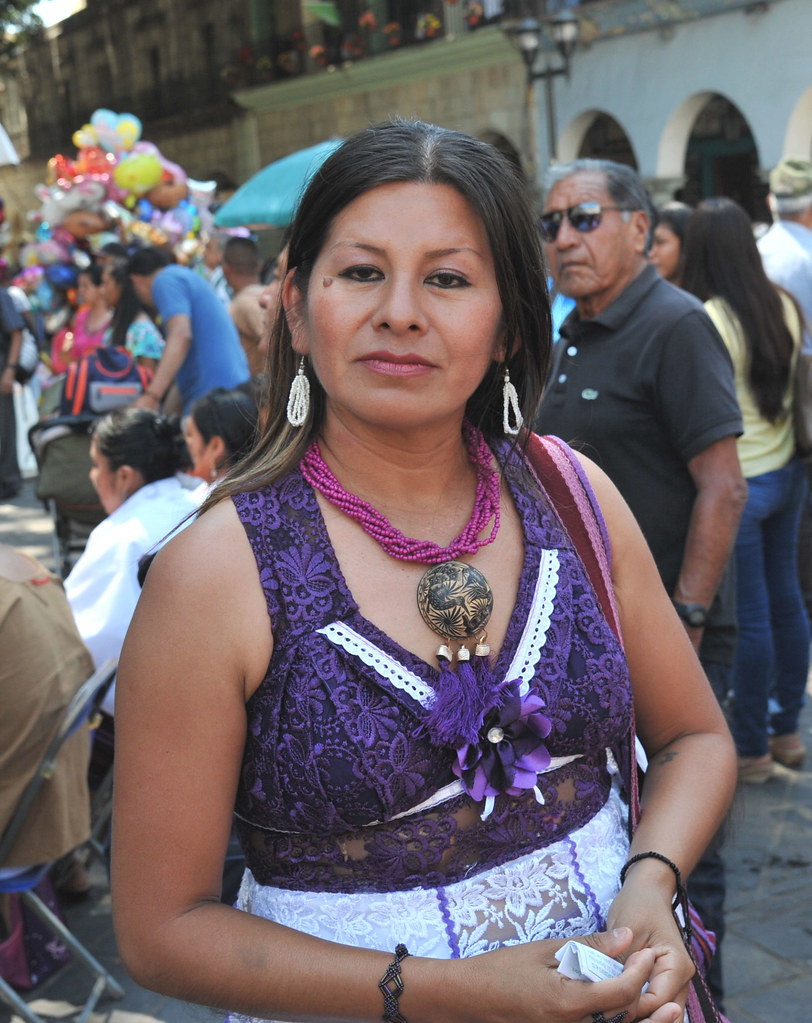 Mixtec Woman Oaxaca Mexico Portrait Of A Mixtec Woman From Flickr 