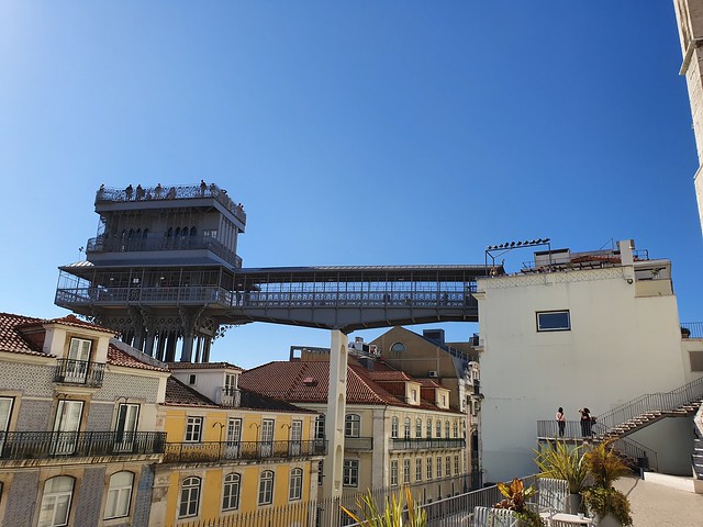 Santa Justa Lift - Lisbon, Portugal