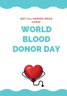 world blood donor day poster 2019 