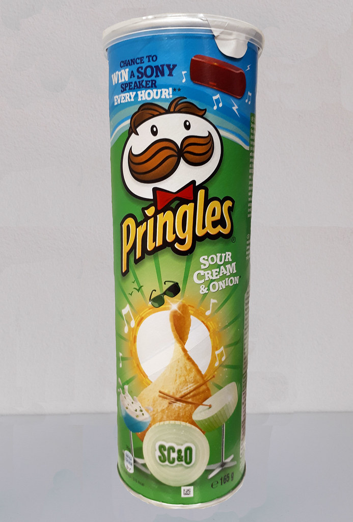 Pringles | 3 | Groen | Sour Cream & Onion | Sony Speaker | Flickr