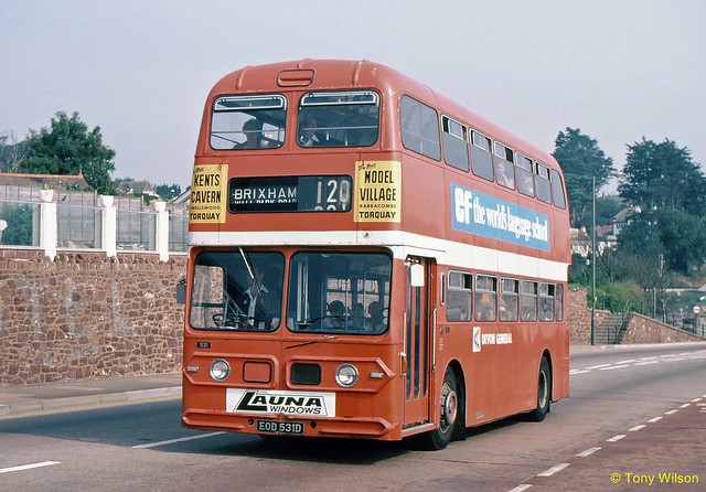 EOD531D National Bus Company Devon General 531