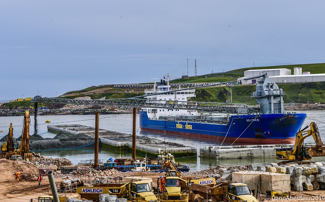 Aberdeen Harbour Expansion Project - Nigg Bay Aberdeen Scotland - 04/06/2019
