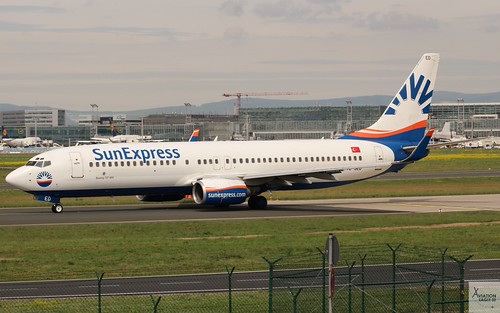 SunExpress B737-8CX TC-SED taxiing at FRA/EDDF | by AviationEagle32