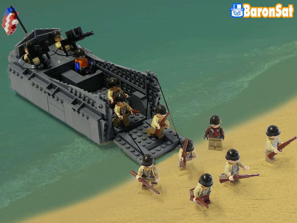 lego ww2 higgins boat