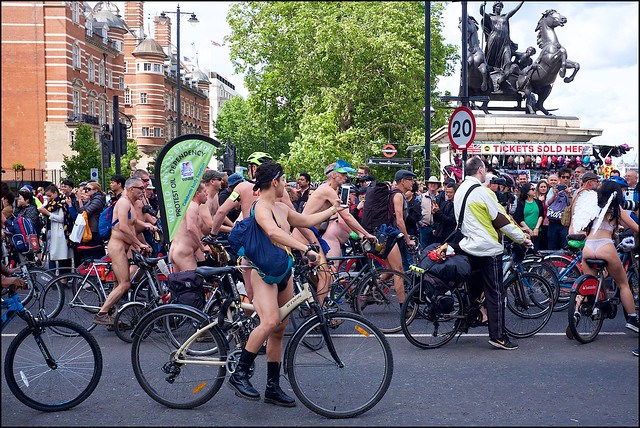 London Naked Bike Ride 2019 - DSCF1602a