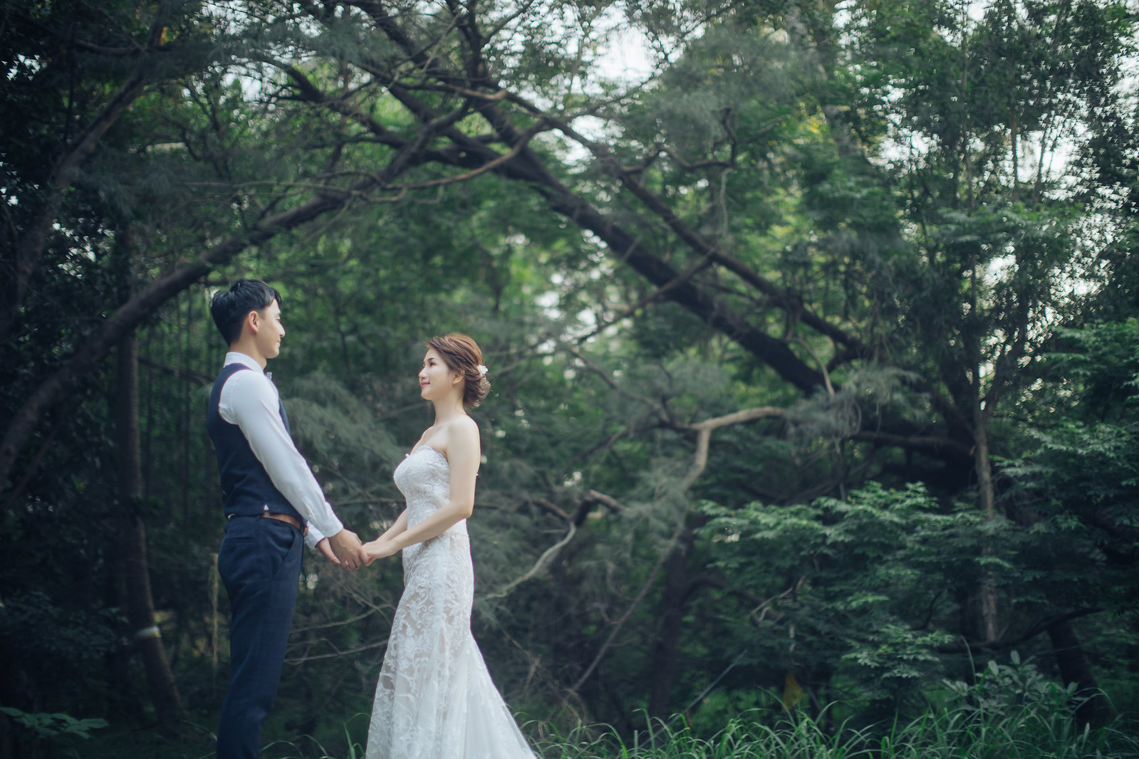 台南自助婚紗｜讓你輕鬆駕馭白紗的魅力｜Hermosa Wedding