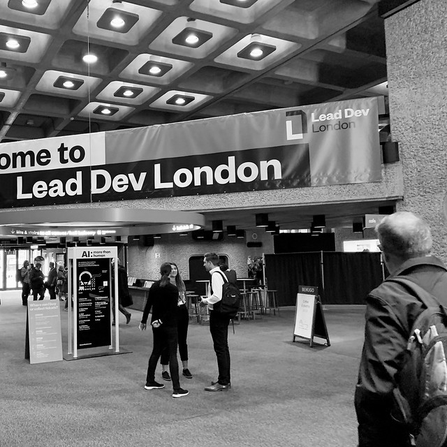 Welcome to Lead Dev London!