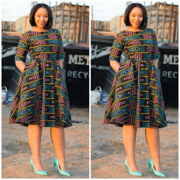 African Print Dresses & Simple Ankara Styles For Ladies - fashionist now